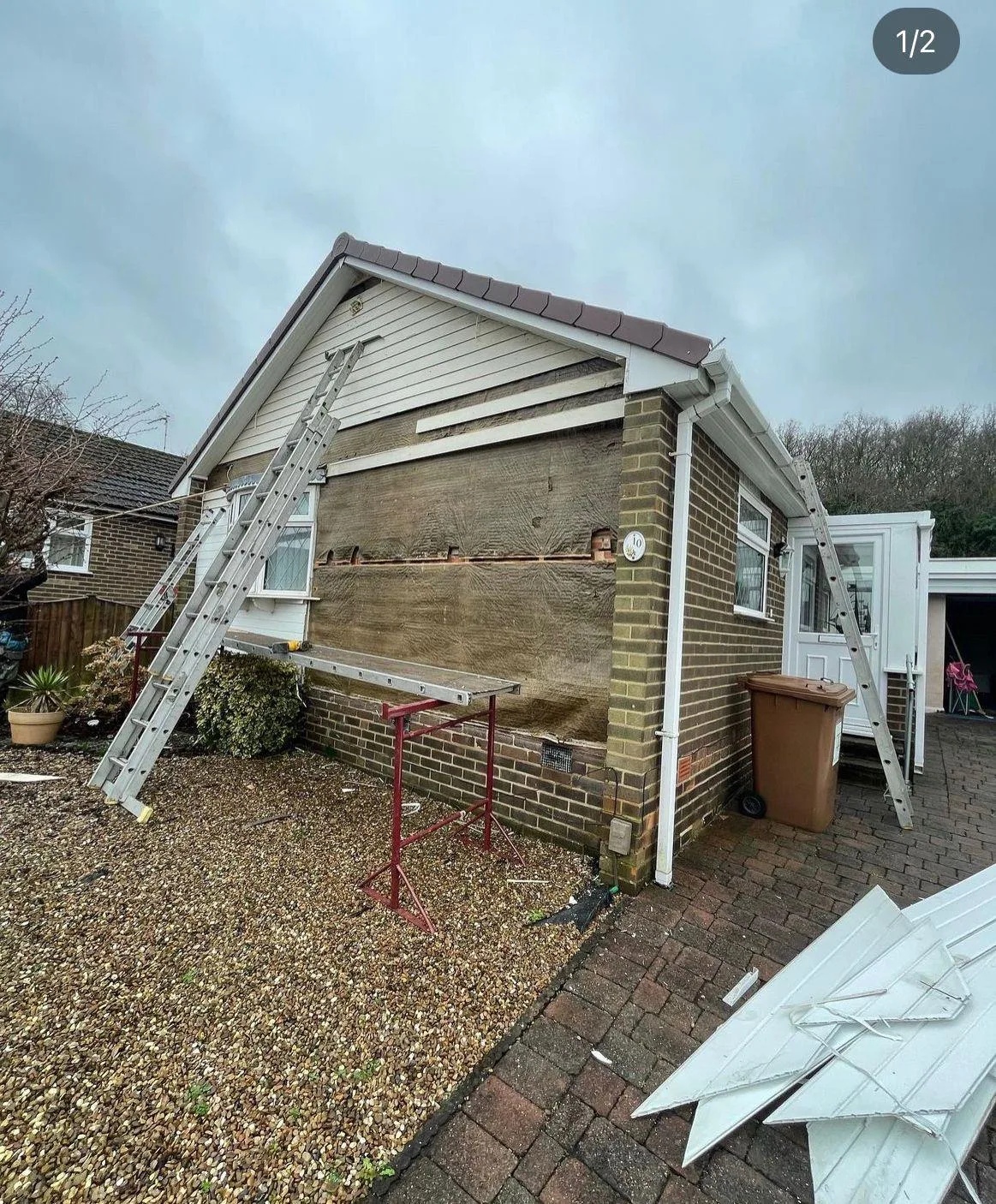 Roofing work carried out by the Seal Pro Roofing team