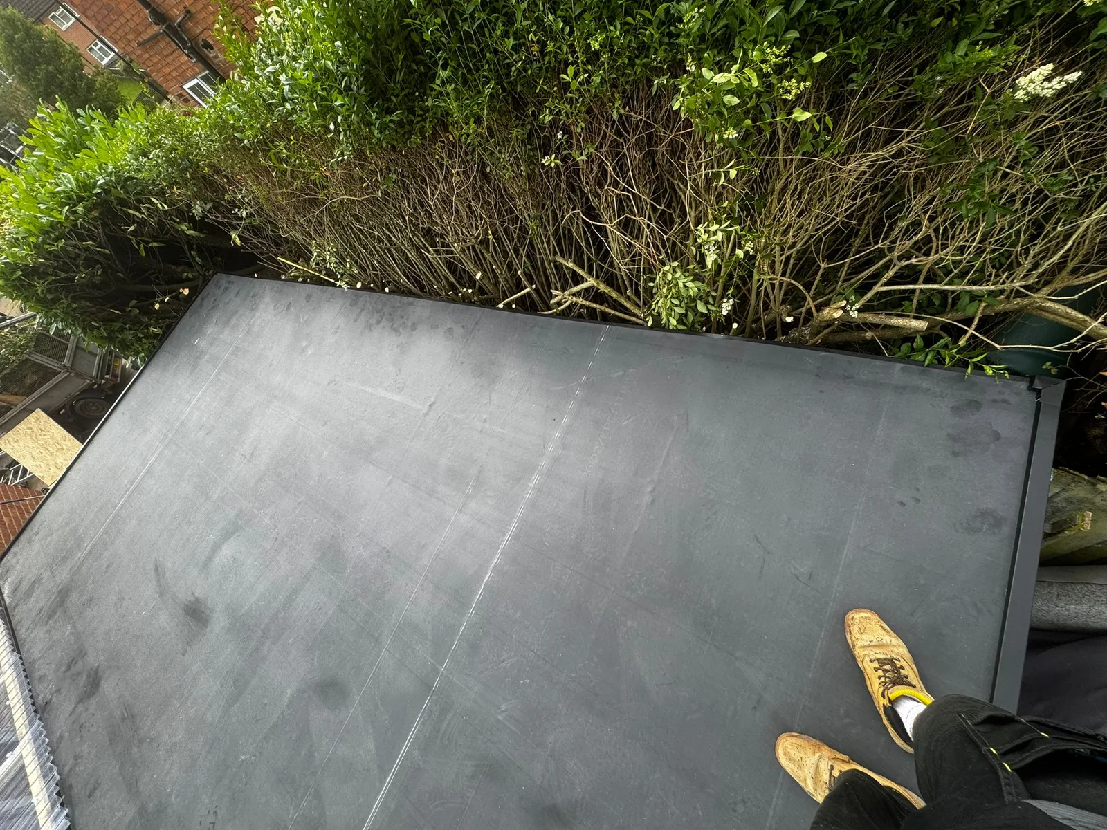 Flat roof installation by Seal Pro Roofing