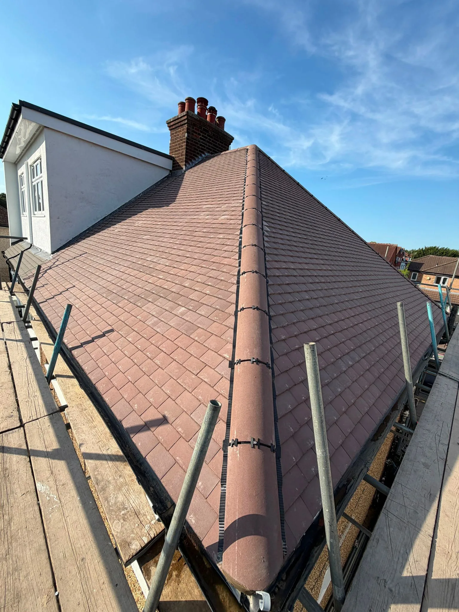 Full re-roof across three elevations completed in Kingston upon Thames