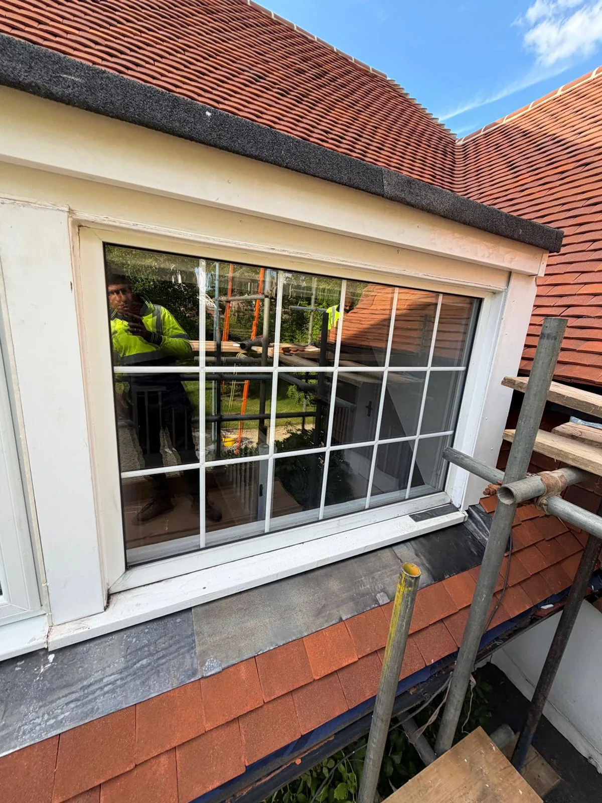 Finished clay tile work in Richmond